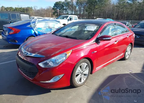 2014 Hyundai Sonata Hybrid Limited from USA, damaged, VIN KMHEC4A45EA104955